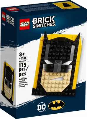 Produktbild von LEGO Batman Brick Sketches 40386, Bausatz, 8 Jahr(e), Kunststoff, 115 Stück(e)