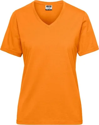 Produktbild von Strapazierfähiges und pflegeleichtes T-Shirt orange, Gr. XXL