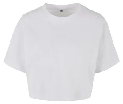 Image de Build Your Brand - Haut court pour femmes LT2081 (4XL) (blanc)