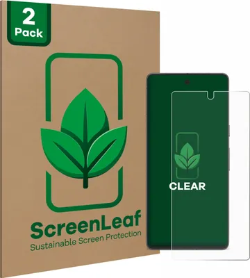 Produktbild von 2x ScreenLeaf Schutzfolie für Google Pixel 7 nachhaltiger Displayschutz Display Schutz Folie Klar Transparent