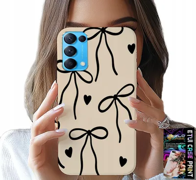 Obrázok produktu pre Puzdro pre Oppo Find X3 Lite - béžová stuha Cocards Fashionable Patterns