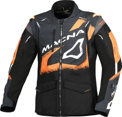 Immagine prodotto di Giacca da motocross Macna Landmark, nero/grigio/arancio, L