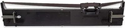 Produktbild von vhbw Farbband Schriftband kompatibel mit Epson LQ-680K, LQ-680, LQ-690K, LQ-690, LQ680K-II, LQ680, LQ690 Nadeldrucker, Bondrucker - Schwarz