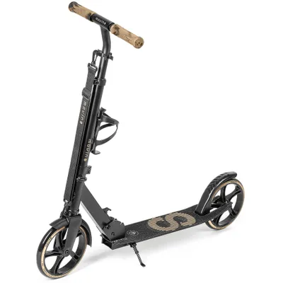 Produktbild von MOVINO INFINITY Scooter, Kinderroller 3,5 kg, 200-mm-Räder, 5–14 Jahre (Schwarz-Gold)