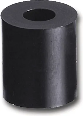 Produktbild von Abstandhalter, ø 20 mm, Bohr ø 10 mm, Länge 20 mm, Hart-PVC schwarz
