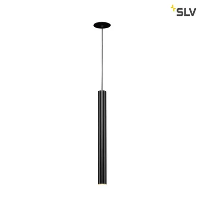 Produktbild von SLV 158410 HELIA 40 Pendelleuchte LED 3000K rund schwarz flache Rosette 9W