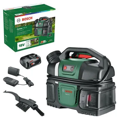Immagine prodotto di BOSCH cordless pressure washer (for bicycles) - Fontus 18V-6 - 18V 2.0Ah battery + AL1820 charger - 6L tank