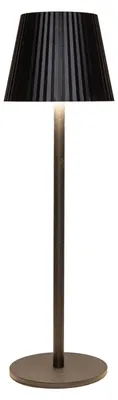 Produktbild von Tragbare Tischleuchte Glambiance - schwarz - 36 cm - Beruhrungssensor - drahtlos/aufladbar USB - fur