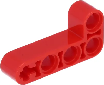 Productafbeelding van LEGO Technic accessoires: 25 stuks, hefboomarm, rood
