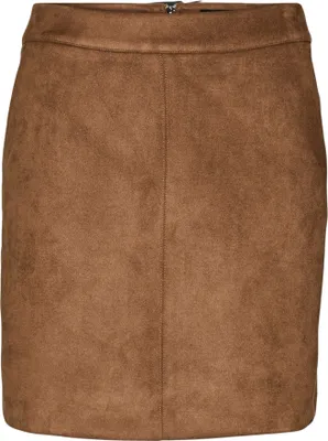 Produktbild von VERO MODA Nicki Velours Minirock Kurzer Stretch Bleistiftrock Größe: S