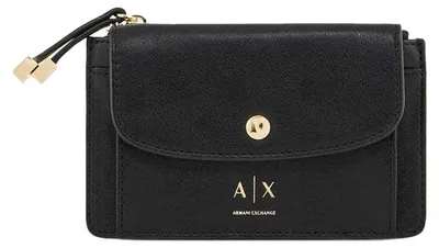 Produktbild von Armani Exchange - Kartenhalter für Damen, Minimalist GT14559 (Einheitsgröße) (Schwarz)