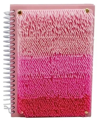 Produktbild von Notes A5, 80 kartek w kratkę, sensoryczny - różowy