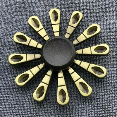 Produktbild von Tinisu Fidget Spinner Kreisel Anti Stress Rainbow Metall Finger ADHS