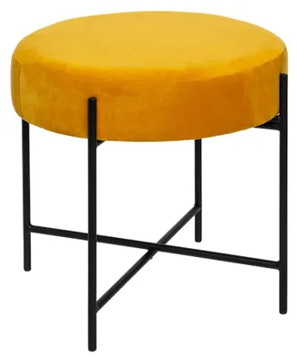 Zdjęcie produktu dla Taboret welurowy ARTY, Ø 47 cm