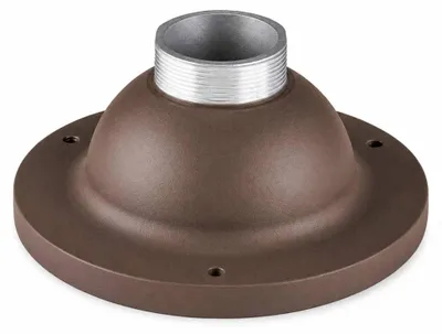 Immagine prodotto di Base Sovil per Palo Illuminazione da Esterno - Colore Corten