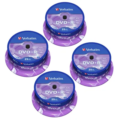 Image de DVD-R 4,7 GB, Vitesse d'écriture rapide, Longue durée de stockage , 100 DVD + R 4,7GB ++ bon marché
