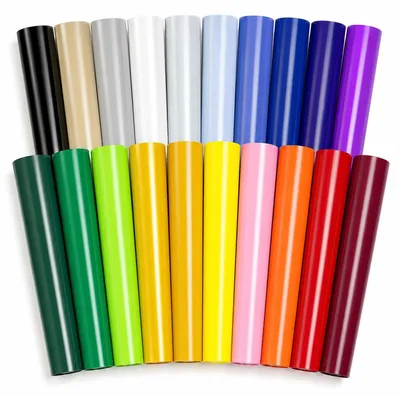 Plotterfolie Textil 20 Blatt 30,5x25 cm Pastell