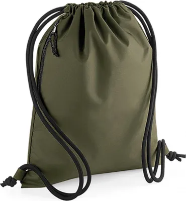 Produktbild von BagBase BG281 | Recycled Gymsac, 40 x 48 cm - Farbe: Military Green - Größe: 40 x 48 cm