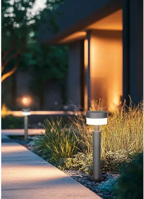 Produktbild von LED Außen Stehlampe, Aluminium anthrazit, H 50 cm