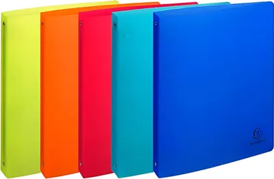 Immagine prodotto di Exacompta, raccoglitore Linicolor A4, formato più largo, colori assortiti