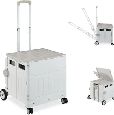 Produktbild von relaxdays Einkaufstrolley