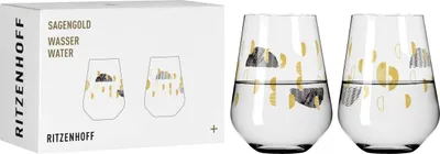 Image de Set De Verres À Eau Sagengold #3, #4 De Maike Schönebeck