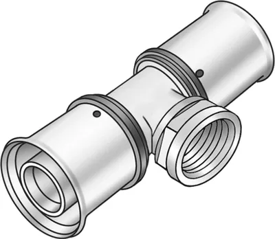 Imagen del producto de KE Kelit KMU447, codo KELOX-ULTRAX, conexión roscada interna de 16x1/2", 1 unidad.