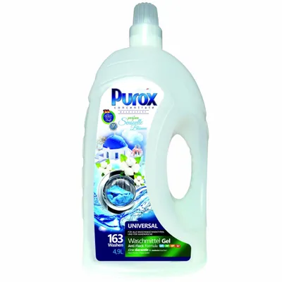 Produktbild von Purox Universal Parfum Waschgel 4,9 L 163 Waschgänge