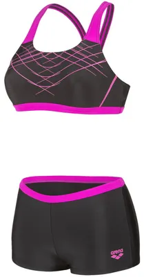 Produktbild von arena Sport Bikini Proposol Swimsuit Damen, Farbe:Schwarz, Größe:40