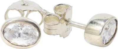 Produktbild von MIAMAR 1173638 Damen Ohrstecker Sterling-Silber 925 Silber Weiß