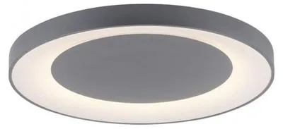 Obrázok produktu pre LED stropné svietidlo - sivé - kov - plast - Ø 70 cm - stmievateľné