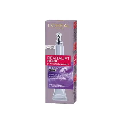 Zdjęcie produktu dla L'Oreal Paris Revitalift Filler [HA] Anti-Age Krem pod oczy, 15ml