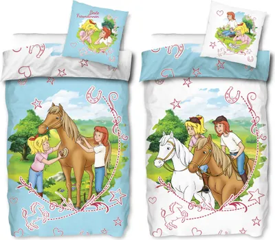 Produktbild von Bibi und Tina Sternenzauber Bettwäsche Biber / Flanell