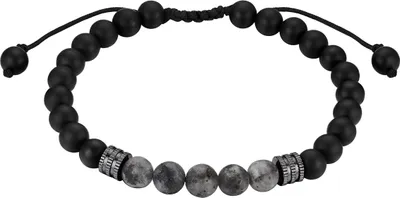 Produktbild von True Rebels Armband Edelstahl Achat 50060241