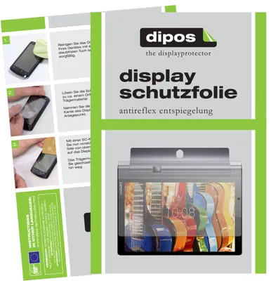 Produktbild von 2x Schutzfolie für Lenovo Yoga Tab 3 Pro 10 matt Displayschutzfolie Display