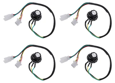 Image de Bouton limiteur de vitesse, 3 vitesses, pour moto, compatible avec ATV, UTV, karts, tondeuses