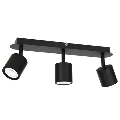 Produktbild von LUMINEX lampe Beleuchtung  spot Demia black 3 Deckenlampe