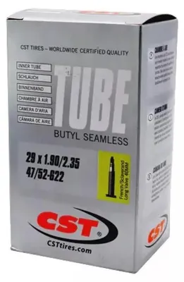 Produktbild von Schlauch CST 29 x 1.90 - 2.35 S/V 48MM – Fahrradschlauch pannensicher