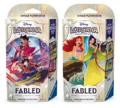 Zdjęcie produktu dla Lorcana Fabled: 2 Starter Deck Set