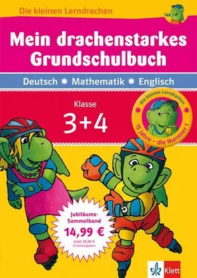 Produktbild von Mein drachenstarkes Grundschulbuch Deutsch - Mathematik - Englisch, Klasse 3+4