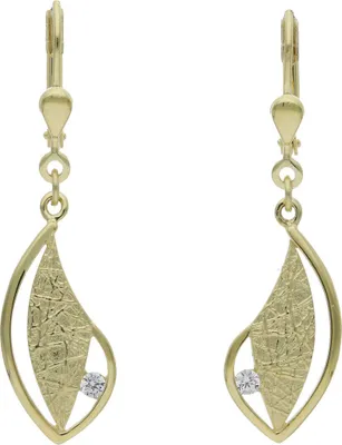 Produktbild von JuwelmaLux Ohrhänger 333/000 (8 Karat) Gold mit synth. Zirkonia JL20-06-1055