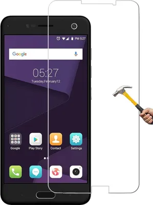 Produktbild von ino Schutzglas kompatibel mit ZTE Blade V8 Panzerglas Panzer DisplayschutzSchutz  Glas Displayglas 9H