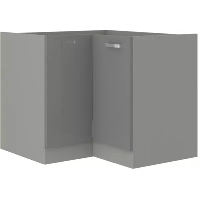 Immagine prodotto di ULLERIKE Mobile angolare base - 85x85 cm, grigio