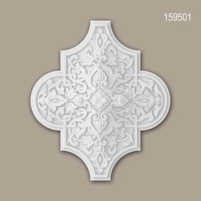 Produktbild von Profhome 159501 3D Wandpaneel Wandvertäfelung Zierelement 39,9 x 34,9 cm