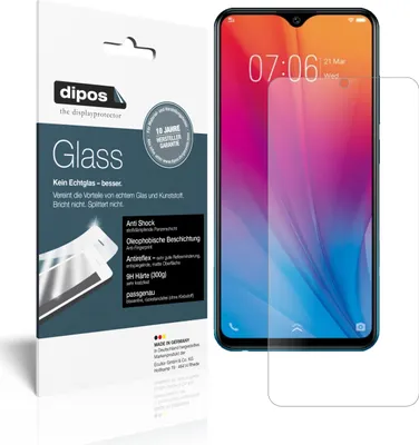 Zdjęcie produktu dla 2x folia ochronna do Vivo Y91C (2020) matowa - folia antywstrząsowa 9H dipos Glass szkło plastikowe