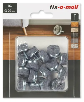 Produktbild von Parkettgleiter rund 20mm Sparpack fix-o-moll