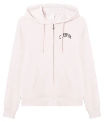 Productafbeelding van Champion hoodie met volledige ritssluiting, roze, maat XS