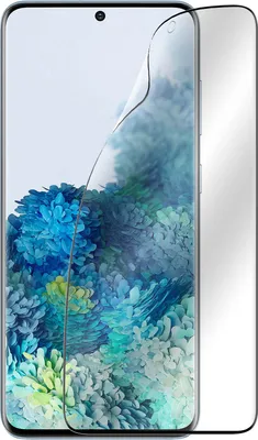 Obrázek produktu pro Avizar, flexibilní ochranná fólie proti poškrábání pro telefon Samsung Galaxy S20, černá barva