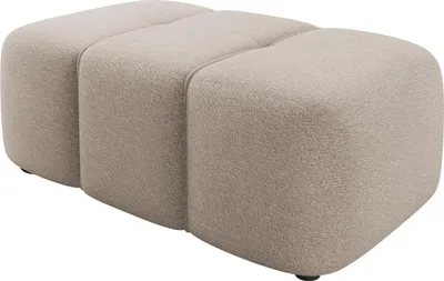 Produktbild von MIRJAN24 Polsterhocker Furyn, Moderne Sitzhocker vom Hersteller, Holzkonstruktion (Farbe: Velo 623)