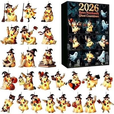 Produktbild von Halloween-Adventskalender 2026 – 24 Tage bis Halloween: Ein Countdown mit Geistern